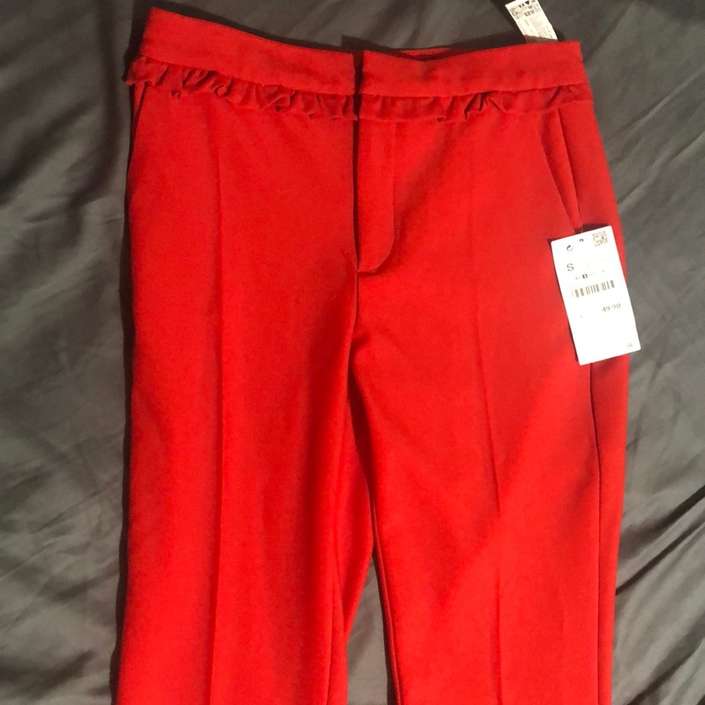 New with tags never used Zara red pants